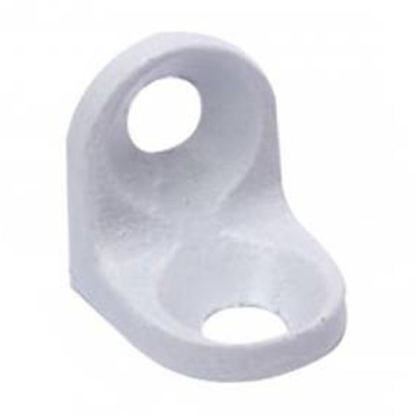 PACOTE C/1000 CANTONEIRAS 2 FUROS 13X13 BRANCA