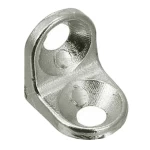 PACOTE C/100 CANTONEIRAS 2 FUROS 17X17 REFORÇADA NIQUELADA PACOTE C/100 CANTONEIRAS 2 FUROS 17X17 REFORÇADA NIQUELADA