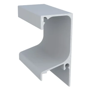 PERFIL ALUMÍNIO ROMETAL GOLA 18MM RM-053 6 MT NATURAL