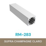 PERFIL ALUMÍNIO ROMETAL LINK RM-283 S/ABAS 3 MT CHAMPAGNE/INOX PERFIL ALUMÍNIO ROMETAL LINK RM-283 S/ABAS 3 MT CHAMPAGNE/INOX
