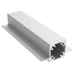 PERFIL ALUMÍNIO ROMETAL LINK RM-311 C/2 ABAS 3 MT PRETO