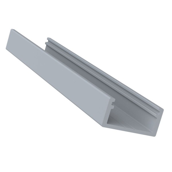 PERFIL ALUMÍNIO ROMETAL P/LED SOBREPOR RM-329 3 MT PRETO