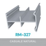 PERFIL ALUMÍNIO ROMETAL RM-327 SEQUENZIATO 40MM 6 MT NATURAL PERFIL ALUMÍNIO ROMETAL RM-327 SEQUENZIATO 40MM 6 MT NATURAL
