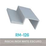 PERFIL ALUMÍNIO ROMETAL TESTEIRA 15MM RM-126 6 MT INOX MATE PERFIL ALUMÍNIO ROMETAL TESTEIRA 15MM RM-126 6 MT INOX MATE