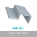 PERFIL ALUMÍNIO ROMETAL TESTEIRA 15MM RM-126 6 MT NATURAL