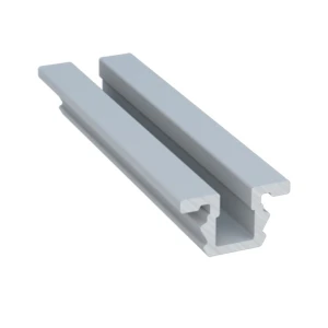 PERFIL ALUMÍNIO ROMETAL TRILHO INFERIOR RM-026 6 MT INOX MATE