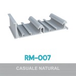 PERFIL ALUMÍNIO ROMETAL TRILHO SUPERIOR RM-007 P/SS-200 6 MT NATURAL