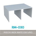 PERFIL ALUMÍNIO ROMETAL TRILHO SUPERIOR RM-030 6 MT INOX MATE PERFIL ALUMÍNIO ROMETAL TRILHO SUPERIOR RM-030 6 MT INOX MATE