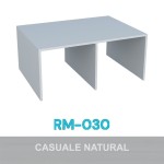 PERFIL ALUMÍNIO ROMETAL TRILHO SUPERIOR RM-030 6 MT NATURAL