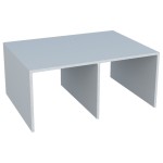 PERFIL ALUMÍNIO ROMETAL TRILHO SUPERIOR RM-030 6 MT NATURAL