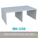 PERFIL ALUMÍNIO ROMETAL TRILHO SUPERIOR RM-038 6 MT INOX MATE PERFIL ALUMÍNIO ROMETAL TRILHO SUPERIOR RM-038 6 MT INOX MATE