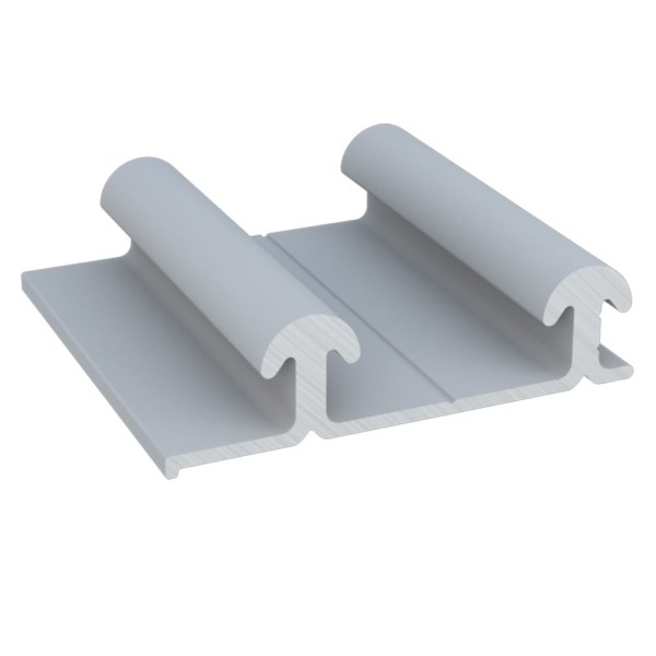 PERFIL ALUMÍNIO ROMETAL TRILHO SUPERIOR RM-065 P/SS-150 6 MT NATURAL