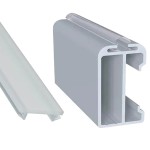 PERFIL ALUMÍNIO ROMETAL TUBO CABIDEIRO LED RM-369-BAG 3 MT C/DIFUSOR PERFIL ALUMÍNIO ROMETAL TUBO CABIDEIRO LED RM-369-BAG 3 MT C/DIFUSOR