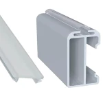 PERFIL ALUMÍNIO ROMETAL TUBO CABIDEIRO LED RM-369-BAG 3 MT C/DIFUSOR PERFIL ALUMÍNIO ROMETAL TUBO CABIDEIRO LED RM-369-BAG 3 MT C/DIFUSOR