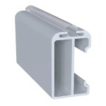 PERFIL ALUMÍNIO ROMETAL TUBO CABIDEIRO LED RM-369-BAG 3 MT S/DIFUSOR