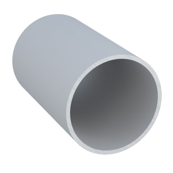 PERFIL ALUMÍNIO ROMETAL TUBO CABIDEIRO REDONDO RM-135 6 MT POLIDO