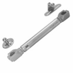 PISTÃO A GÁS TN MINI FIT INVERSO 40N CINZA