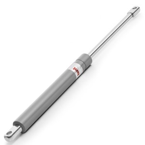 PISTÃO ARTICULADOR CAMA BAÚ HARDT 85KG 340MM CINZA