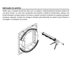 PLACA + SUPORTE MARGIRIUS SLEEK MÓVEL 80X80MM BRANCA