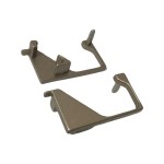 PONTEIRA ROMETAL CLICATO 18MM PE-304 PAR CHAMPAGNE/INOX