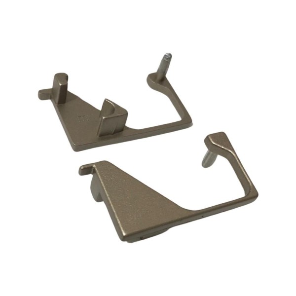 PONTEIRA ROMETAL CLICATO 18MM PE-304 PAR CHAMPAGNE/INOX