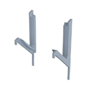 PONTEIRA ROMETAL CAVA 18MM PE-214 VAZADA PAR CHAMPAGNE/INOX