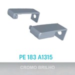 PONTEIRA ROMETAL FACETATO 15MM PE-183 A1315 PAR CROMADO