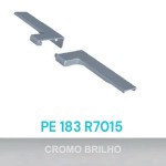 PONTEIRA ROMETAL FACETATO 15MM PE-183 R7015 PAR CROMADO
