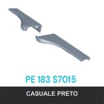 PONTEIRA ROMETAL FACETATO 15MM PE-183 S7015 PAR PRETO PONTEIRA ROMETAL FACETATO 15MM PE-183 S7015 PAR PRETO