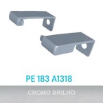 PONTEIRA ROMETAL FACETATO 18MM PE-183 A1318 PAR CROMADO