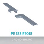 PONTEIRA ROMETAL FACETATO 18MM PE-183 R7018 PAR CROMADO PONTEIRA ROMETAL FACETATO 18MM PE-183 R7018 PAR CROMADO