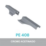 PONTEIRA ROMETAL FACETATO SAFIRA 18MM PE-408 PAR CROMO ACETINADO PONTEIRA ROMETAL FACETATO SAFIRA 18MM PE-408 PAR CROMO ACETINADO