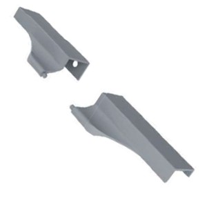 PONTEIRA ROMETAL FACETATO SAFIRA 18MM PE-408 PAR CHAMPAGNE/INOX