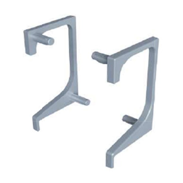 PONTEIRA ROMETAL GOLA VAZADA 18MM PE-053 PAR CHAMPAGNE/INOX