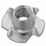 PORCA GARRA HARDT PARA MADEIRA M8 10M KIT C/10