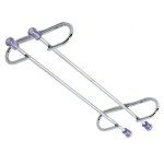 PORTA TAÇAS RETO CROMOZINCO 435 X 80 MM CROMADO PORTA TAÇAS RETO CROMOZINCO 435 X 80 MM CROMADO