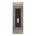 PUXADOR CONCHA EMBUTIR 15CM COM FURO CHAVE ANTIQUE FRONTAL PUXADOR CONCHA EMBUTIR 15CM COM FURO CHAVE ANTIQUE FRONTAL