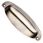 PUXADOR MÓVEIS CONCHA PARIS 96MM ANTIQUE PUXADOR MÓVEIS CONCHA PARIS 96MM ANTIQUE