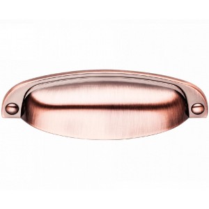 PUXADOR MÓVEIS CONCHA PARIS 96MM COBRE