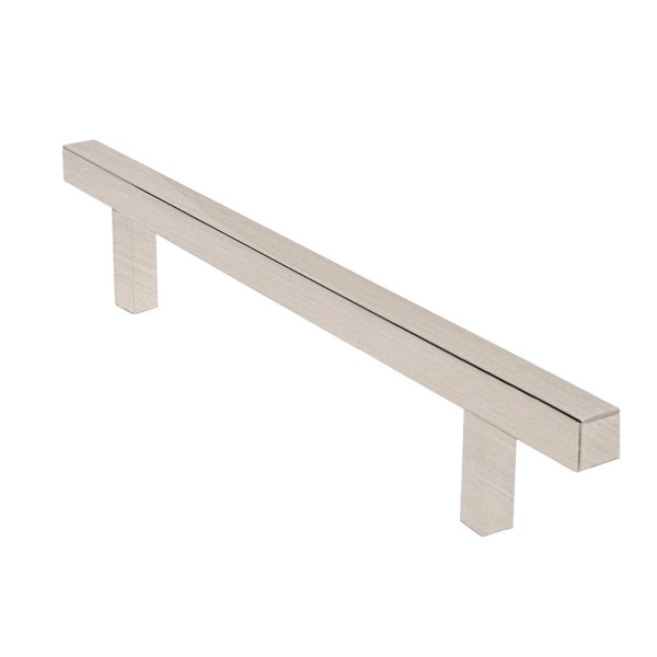 PUXADOR MÓVEIS INOX HASTE QUADRADA ESCOVADO 160MM