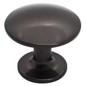 PUXADOR MÓVEIS PONTO REDONDO 30MM RENNA TITÂNIO ACETINADO