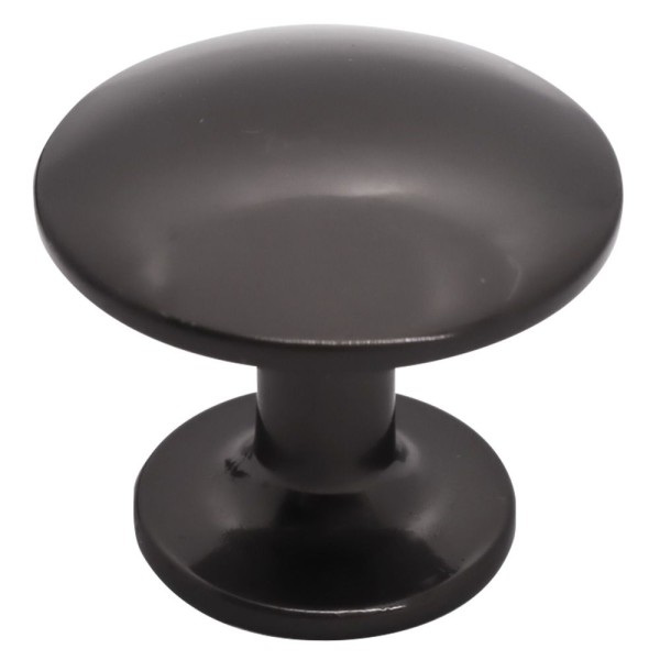 PUXADOR MÓVEIS PONTO REDONDO 30MM RENNA TITÂNIO ACETINADO