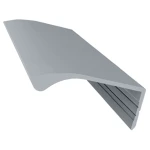 PUXADOR MÓVEIS ROMETAL LUNA SOBREPOR RM-414 100MM PRETO PUXADOR MÓVEIS ROMETAL LUNA SOBREPOR RM-414 100MM PRETO