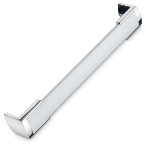 PUXADOR MÓVEIS TERMINI 192MM ANODIZADO/CROMADO