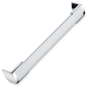 PUXADOR MÓVEIS TERMINI 256MM ANODIZADO/CROMADO