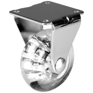 RODÍZIOS SILICONE FIXO HARDT 50MM