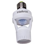 SENSOR DE PRESENÇA INTELBRAS PARA LAMPADA COM SOQUETE