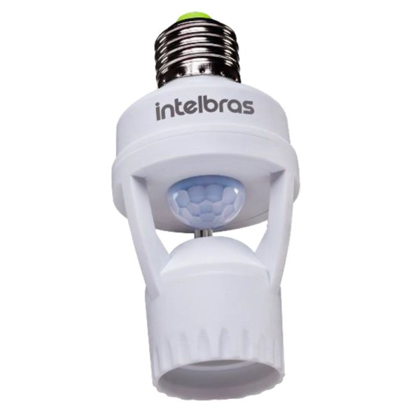 SENSOR DE PRESENÇA INTELBRAS PARA LAMPADA COM SOQUETE