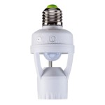 SENSOR DE PRESENÇA INTELBRAS PARA LAMPADA COM SOQUETE