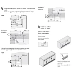 SISTEMA DESLIZANTE/PORTA CORRER ROMETAL EMBUTIR RO-21M 30KG SISTEMA DESLIZANTE/PORTA CORRER ROMETAL EMBUTIR RO-21M 30KG
